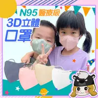 在飛比找蝦皮購物優惠-HAOFA 兒童版 N95醫療口罩 30入【D050】台灣製