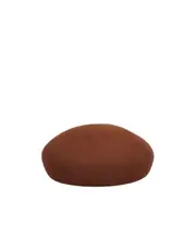 Loro Piana Knitted Beret Hat S,L,M Brown