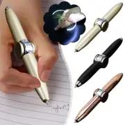 Cool Fidget Spinner Fingertip Gyro Pen with LED Lights Relief Spinner N0R2
