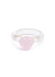 Sandralexandra Love Glass Ring - Light Pink - Petite Petite