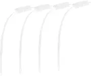 ERINGOGO 4pcs Flexible Washing Machine Cleaning Brush Durable Drum Cleaner Tool for Deep Cleaning Hard to Reach Areas Washer and Dryer Maintenance Accessory