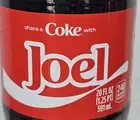 Share a Coke with Joel 2025 Personalized Gift Coca Cola Bottle 20oz