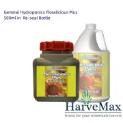 USA General Hydroponics Floralicious Plus Booster Blooming 500mL Re-seal Bottle
