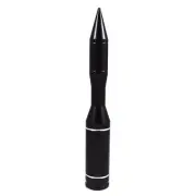 Black Missile Billet Stubby Short Antenna AM FM 5.5" Fits 79-09 Ford Mustang (for: Ford)