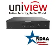 UNV 12MP 32-Ch 8 SATA 2-Way Audio NDAA ONVIF IP Network Uniview Security NVR