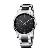 在飛比找蝦皮商城優惠-Calvin Klein CK 時尚簡約雙色錶帶鋼帶手錶 -
