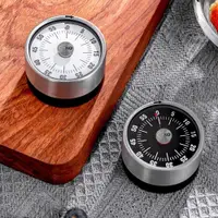 在飛比找ETMall東森購物網優惠-CCKO廚房提醒商用機械磁吸計時器