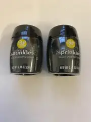 lot of 2 Wilton Sprinkles Sanding Sugar Black Cupcakes Cookies Cakes New