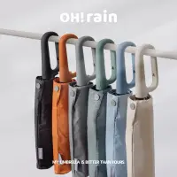 在飛比找蝦皮商城優惠-OHRAIN 環扣自動傘 十骨 快乾布 抗UV 晴雨傘 太陽