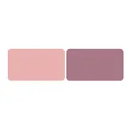 Double Sided Desk Mousepad For Office Home School Pink + Hibiscus Purple_Size: 30X25