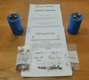 SAE IV-DM Amplifier Restoration Kit repair service recap filter capacitor