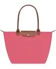 Longchamp Le Pliage Large Recycled Canvas Tote Shoulder Bag ~NIP~ grendadine
