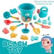 18pcs sand toy set sandbox toy sand beach bucket set