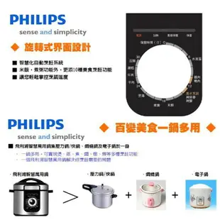 【石三億購物趣】PHILIPS HD2105 飛利浦智慧萬用鍋 _ 原廠公司貨