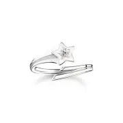 Genuine THOMAS SABO Star Ring with white stones