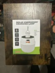 Solar LED Camping Tent Light Rechargeable Emergency Lamp Lantern Survival Multi