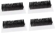 COOLHIYA Non-Slip Hand Scrub Brush Set for Face and Fingernails Exfoliating Car Cleaning Brush Set