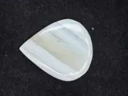 Natural Pear Cut Saturn Chalcedony Gemstone Cabochon For Wire Wrapping.