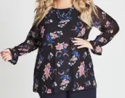 SIZE 26 TOP ~ PLUS SIZE ~ AUTOGRAPH ~ BNWT ~ RETAIL $59.95