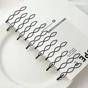 12 Pcs Mini Small Bobby Pins, Vintage Hair Pins Mini Black Bobby Pins Fashion BB Clip Invisible Bangs Clip Small Bobby Pins for Women and Girls Decorative Wedding Dainty Accessories Headwear