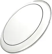 WESIEVYA Double Drum Skin Transparent Snare Drum Percussion Accessory for Beginners and Repairers Easy Installation and Reusable Design