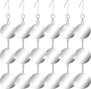 GWHOLE 6 Pack Bird Scare Discs Bird Repellent Reflective Discs Deterrent Keep Birds Away