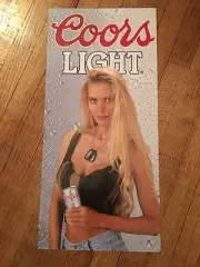 COORS LIGHT BEER POSTER