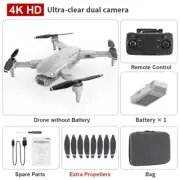L900 Gray 4K Dual Camera Drone Visual Obstacle Avoidance Brushless Motor GP