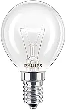 2 x Philips Oven 40w Lamp SES E14 Small Screw Cap 300Ã‚° Cooker Light Bulb Fits AEG/Bosch/Siemens/Neff/Hotpoint, Gold