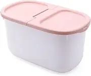 Large Food Storage Container Pet Food, Dry Food, Flour, Rice Containers 18 Ai GHT Cereal Container Bin with Locking Lid & Handle Pink