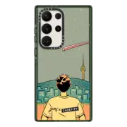 Galaxy S23 Ultra Impact Case Shooting Star for Him by Grim B