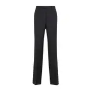 [Lanvin] Lanvin-Grey Fitted Tailored Virgin Wool Pants-Uomo 52 IT