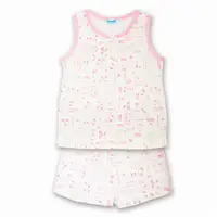 在飛比找PChome24h購物優惠-Hello Kitty凱蒂貓兒童睡衣短袖睡褲套裝居家服適合身