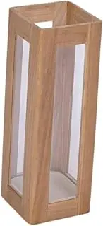 yuksok Wood Umbrella Stand, Creative Wooden Umbrella Storage Rack, Canes Walking Sticks Holder for Hallway, Wood