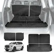 Boot Liner Back Seat Protector for GWM Tank 500 Tank500 2024-2025 All Weather Heavy Duty Cargo Car Trunk Kick Mats