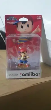 Nintendo Amiibo - Ness - No. 34 - Sealed, Unopened - 1st Print