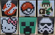 Retro Pixel Art Puzzles! - Great for kids and adults!