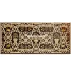 72"x30" Marble Coffee Side Table Top Antique design Inlay Work Hallway Decor