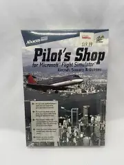 Pilot's Shop Flight Simulator for Microsoft by Abacus Big Box PC Game NEW CD ROM
