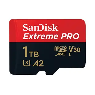 【公司貨 SanDisk】1TB Extreme PRO microSDXC TF U3 V30 A2 記憶卡
