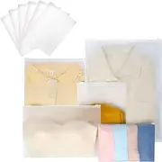 Dolemay 30 Pcs Travel Storage Bags For Clothes,Resealable Zipper Bags,Packing Bags,Waterproof Zip Seal Storage Bags Multifunctional Luggage Organiser Pouch for Clothes, Shoes, Cosmetics-5 Sizes