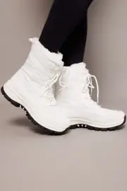 White Snow Boots