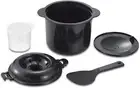 The cook two cups Chibi Kurochan Microwave Private rice cooker