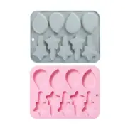 Silicone 3D Crayon Mold Chocolate Making Fondant Candy Gumpaste Molds