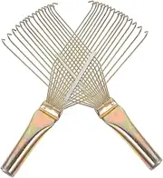 Homoyoyo 2Pcs Durable Wool Combs for Livestock and Pets Portable Sheep and Cow Hair Rakes Lightweight Grooming Supplies for Dogs Cats and Cattle Care