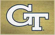 FANMATS NCAA Georgia Tech Yellow Jackets Nylon Face Starter Rug