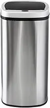 Healthy Choice 60-Liter Auto Sensor Trash Bin - Wave Your Hand for Auto Open/Close, Waterproof Lid, Optional Manual Operation, Touch to Open/Close, Battery Operated with Low Power Alarm