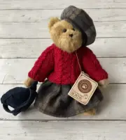 Boyds Bear “Jody Battaglia” Plush Bear Gen-Yoo-Wine Collection Wool Outfit New