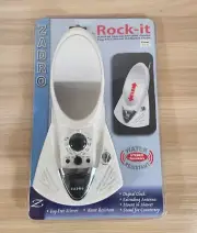 Zadro Rock-It, Stereo Am/Fm Radio, Fog-less Mirror,Clock, Water Resistant -New!