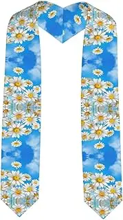[EdWal] Spring Daisy Flowers print Graduation Stole and Sash Class for Unisex Adult Honor Stole Honor Stole of 2025